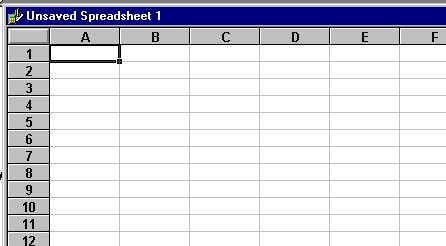 spreadsheet